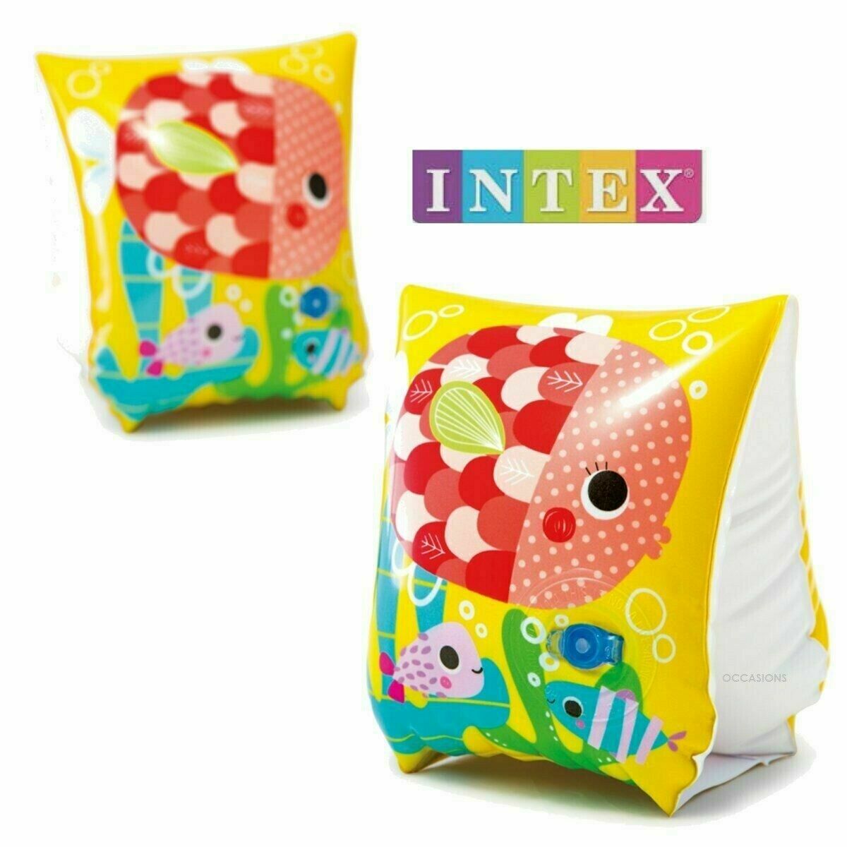 Intex Inflatable Tropical Buddies Arm Bands/Swim Wings for Kids